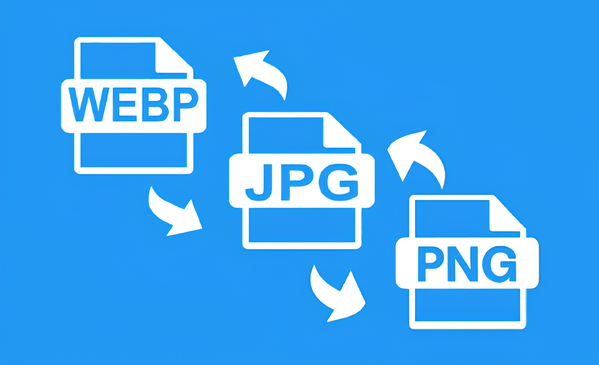 JPEG, PNG, and WebP image file type conversion